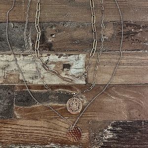 Paper Clip Gold Necklaces